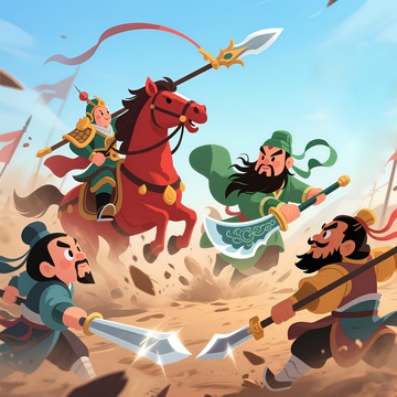 三国演义三英战吕布