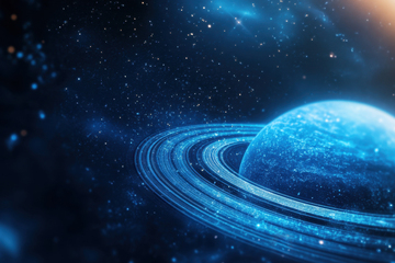 耀眼的宇宙恒星科技背景