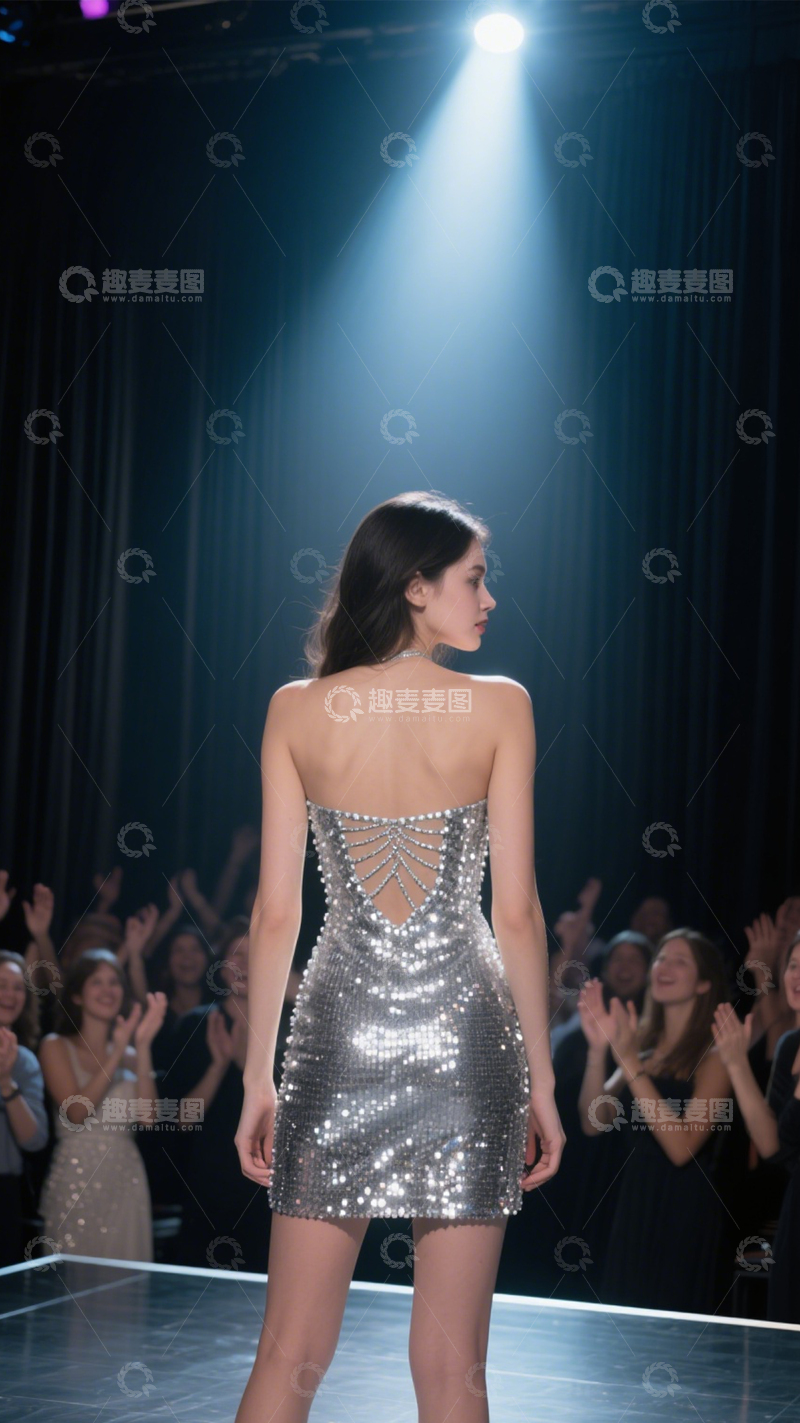 高清大图下载【趣麦麦图】时尚走秀闪耀魅力