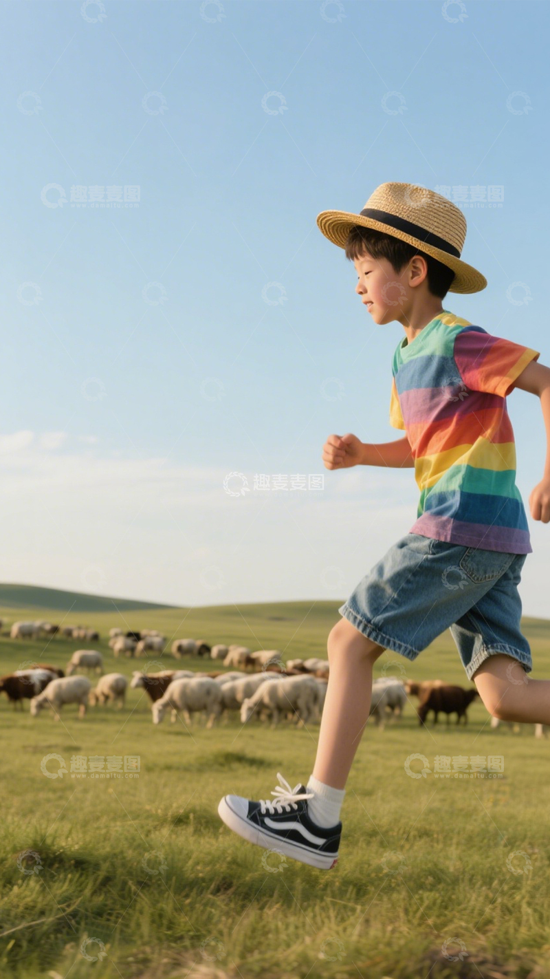 高清大图下载【趣麦麦图】草帽度假休闲穿搭3