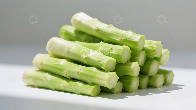 高清大图下载【趣麦麦图】蔬菜翠绿的莴笋