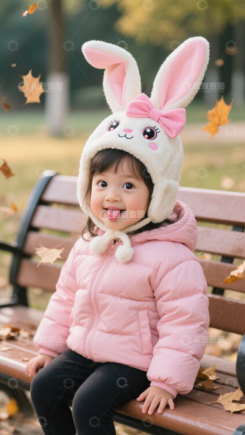 高清大图下载【趣麦麦图】童趣萌娃可爱穿搭3