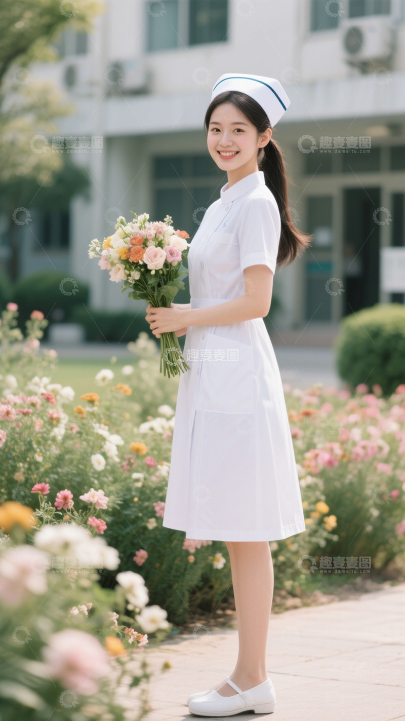 高清大图下载【趣麦麦图】-医护制服专业配饰1