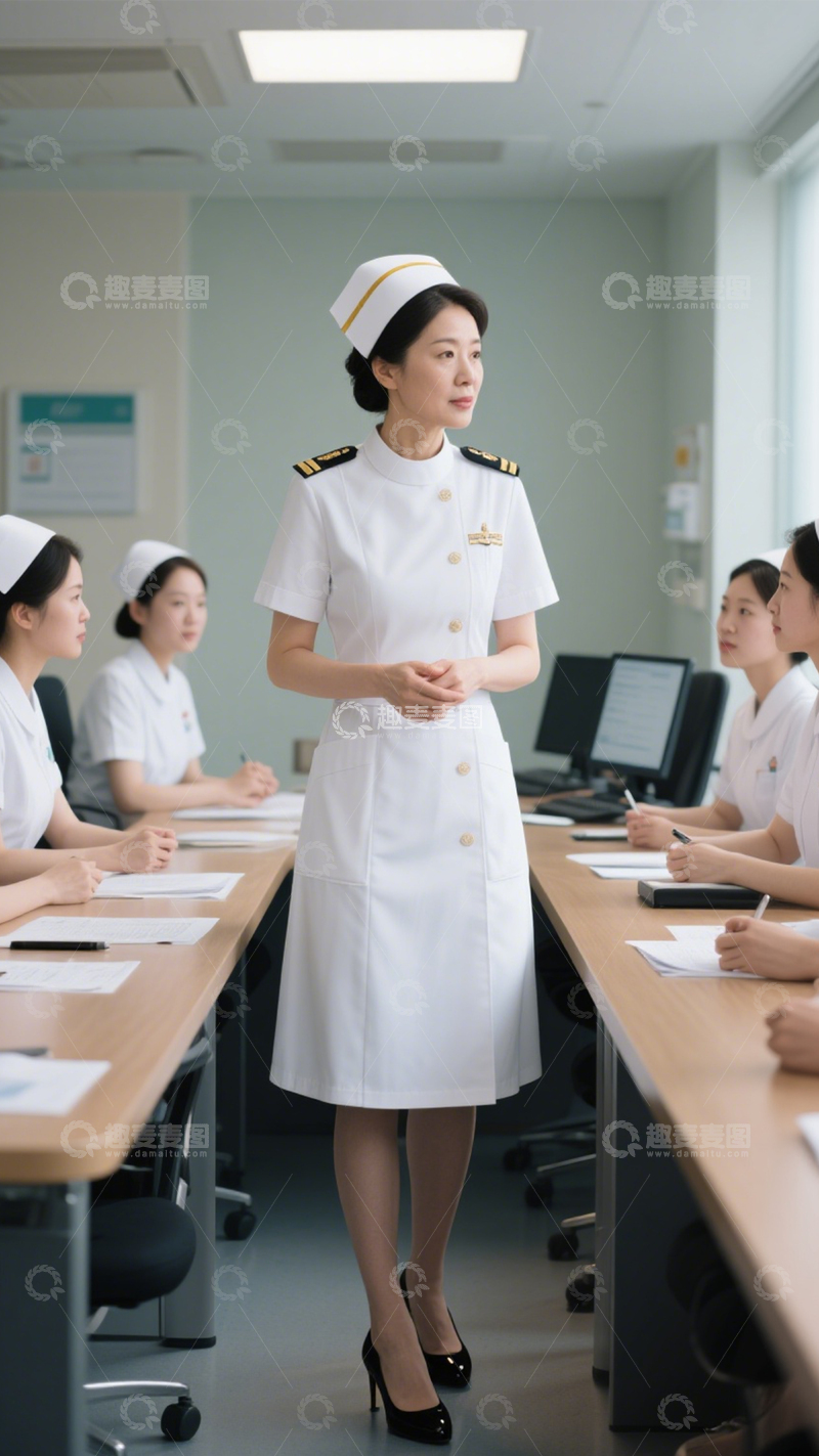 高清大图下载【趣麦麦图】医护制服专业配饰3