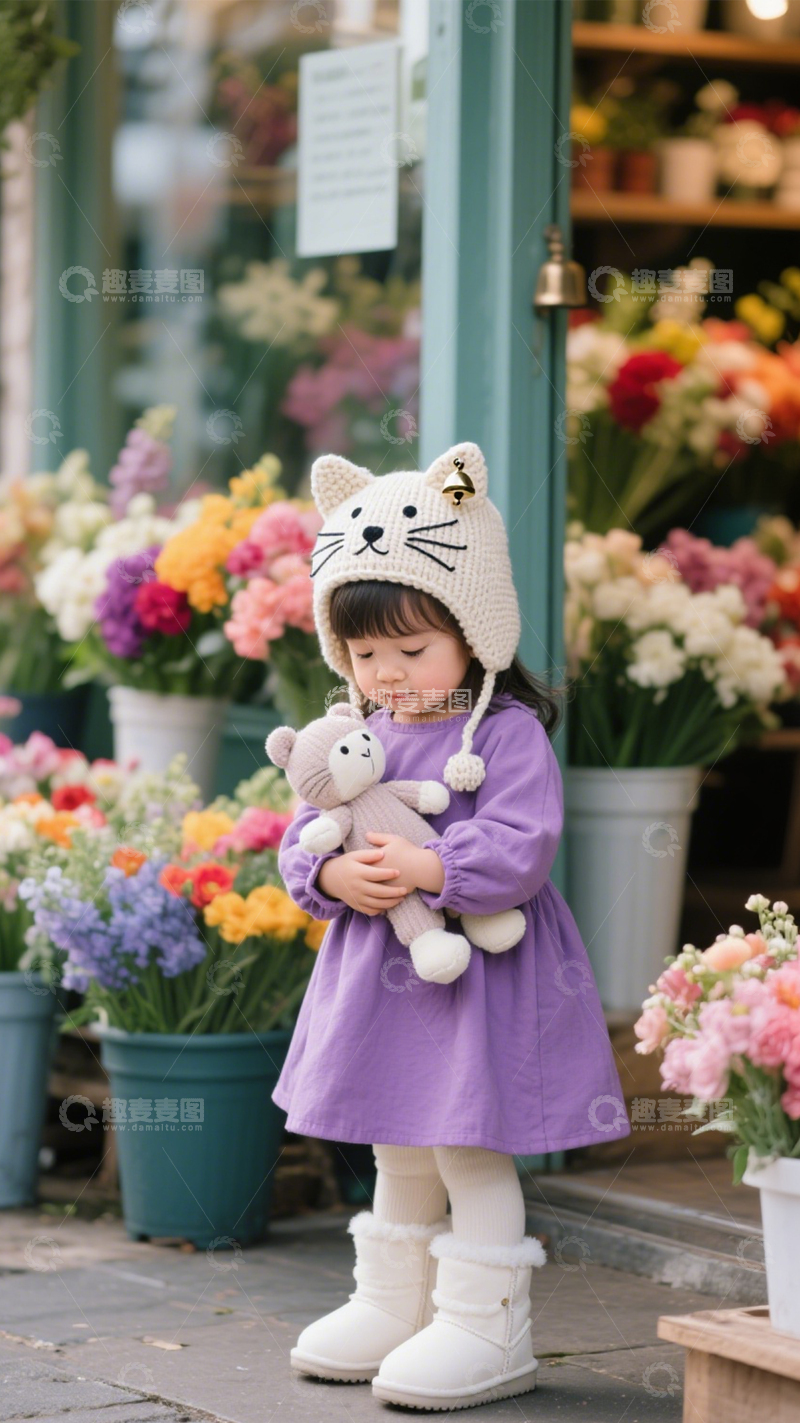 高清大图下载【趣麦麦图】童趣萌娃可爱穿搭2