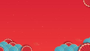 红色喜庆活动背景