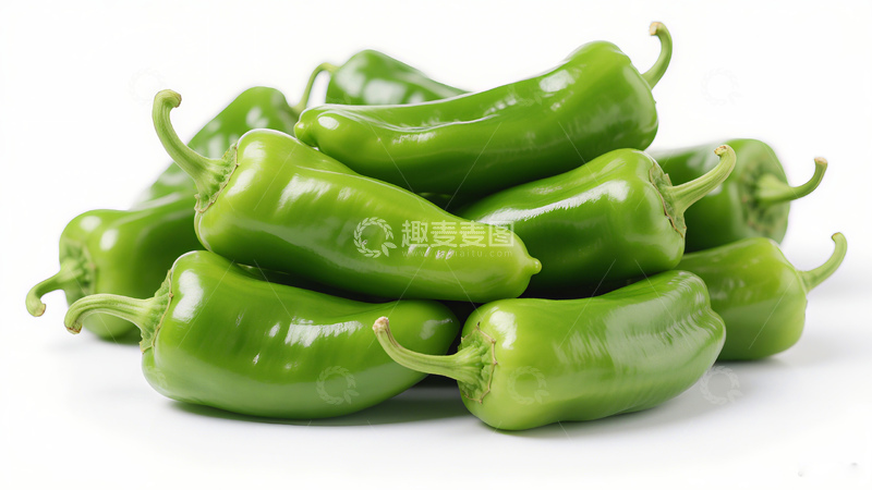高清大图下载【趣麦麦图】蔬菜新鲜青椒