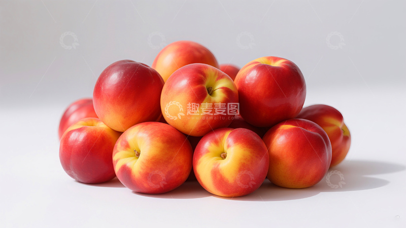 高清大图下载【趣麦麦图】桃子油桃水果