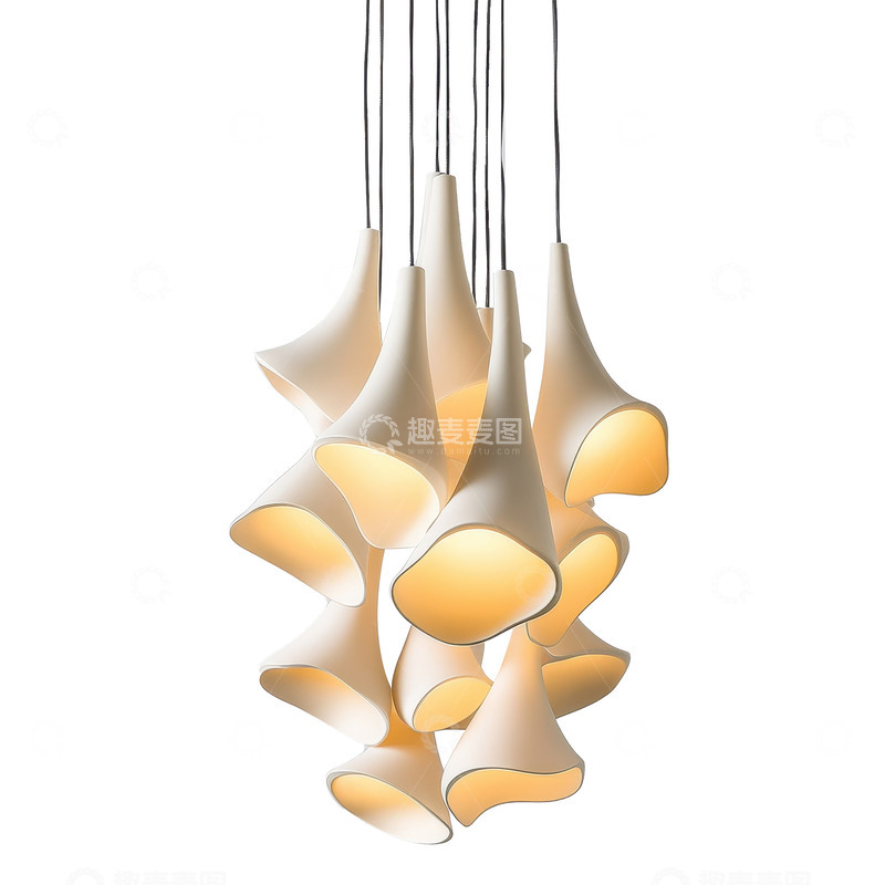 高清大图下载【趣麦麦图】一串现代吊灯