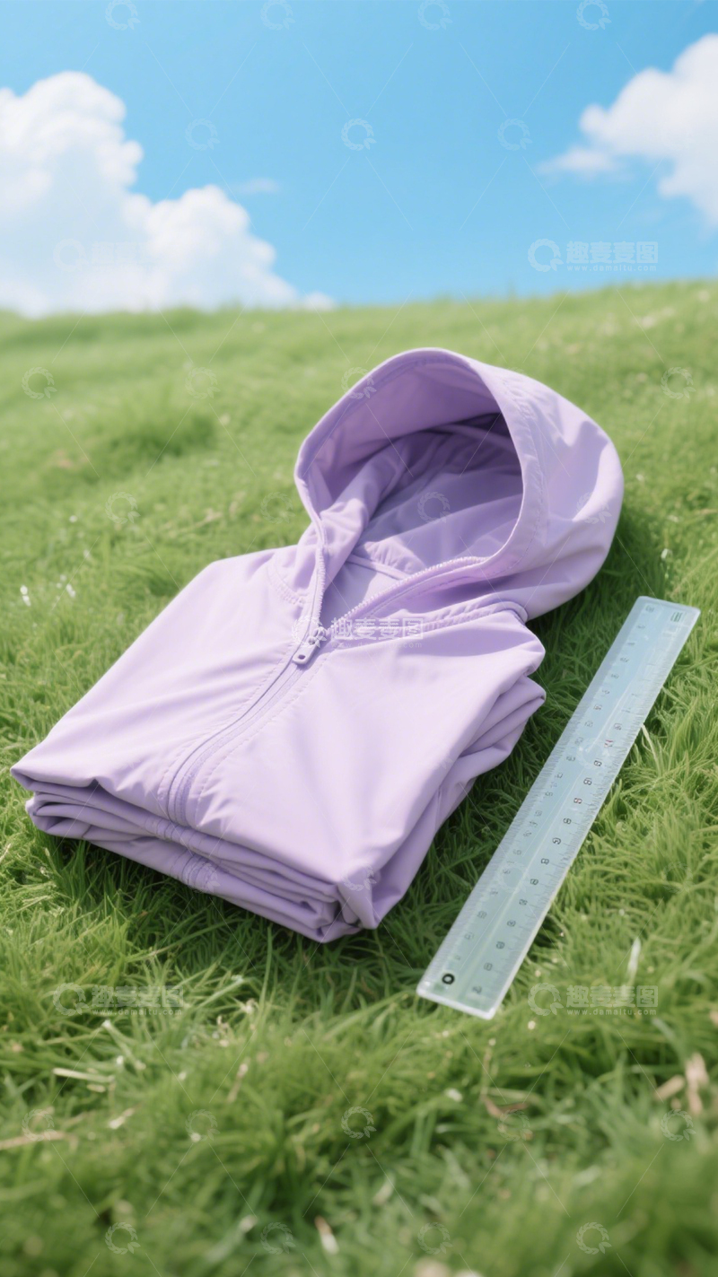 高清大图下载【趣麦麦图】浅紫外套清新风3