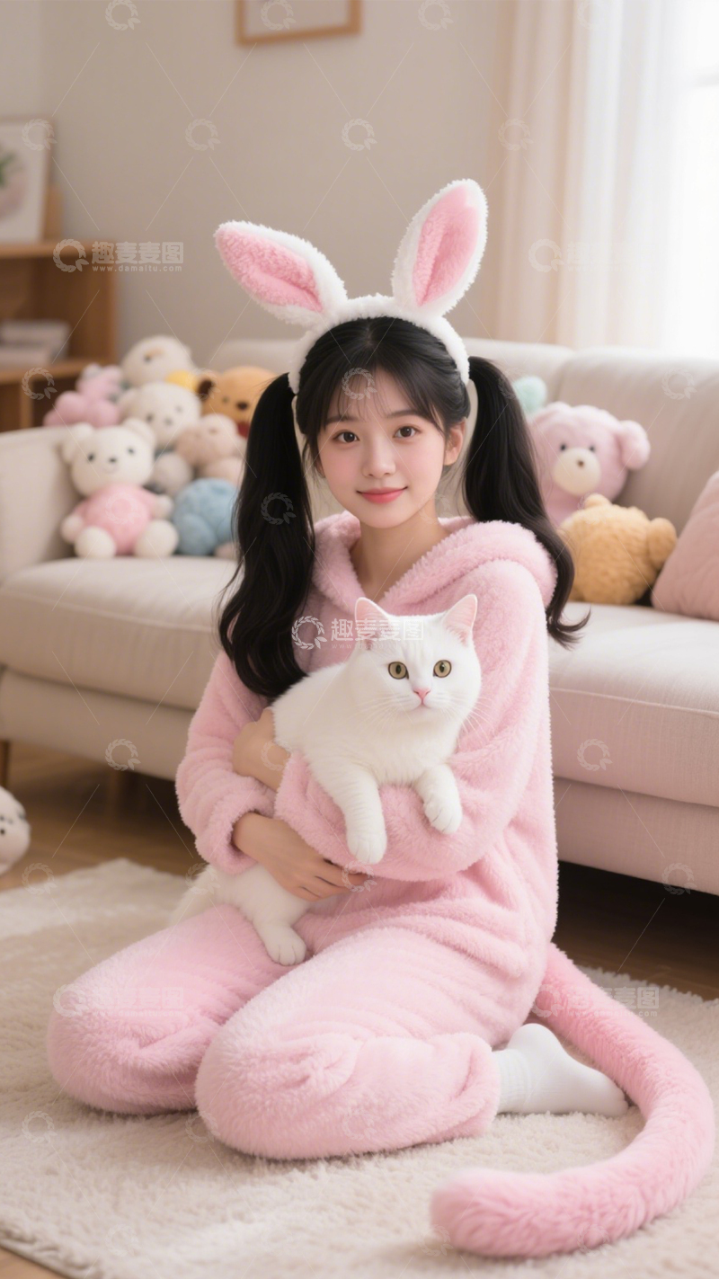 高清大图下载【趣麦麦图】卡通睡衣萌趣搭3