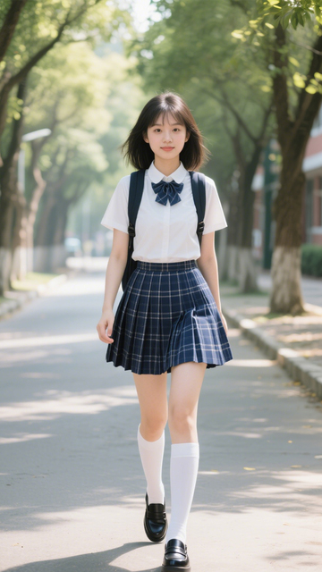 格裙制服青春感2