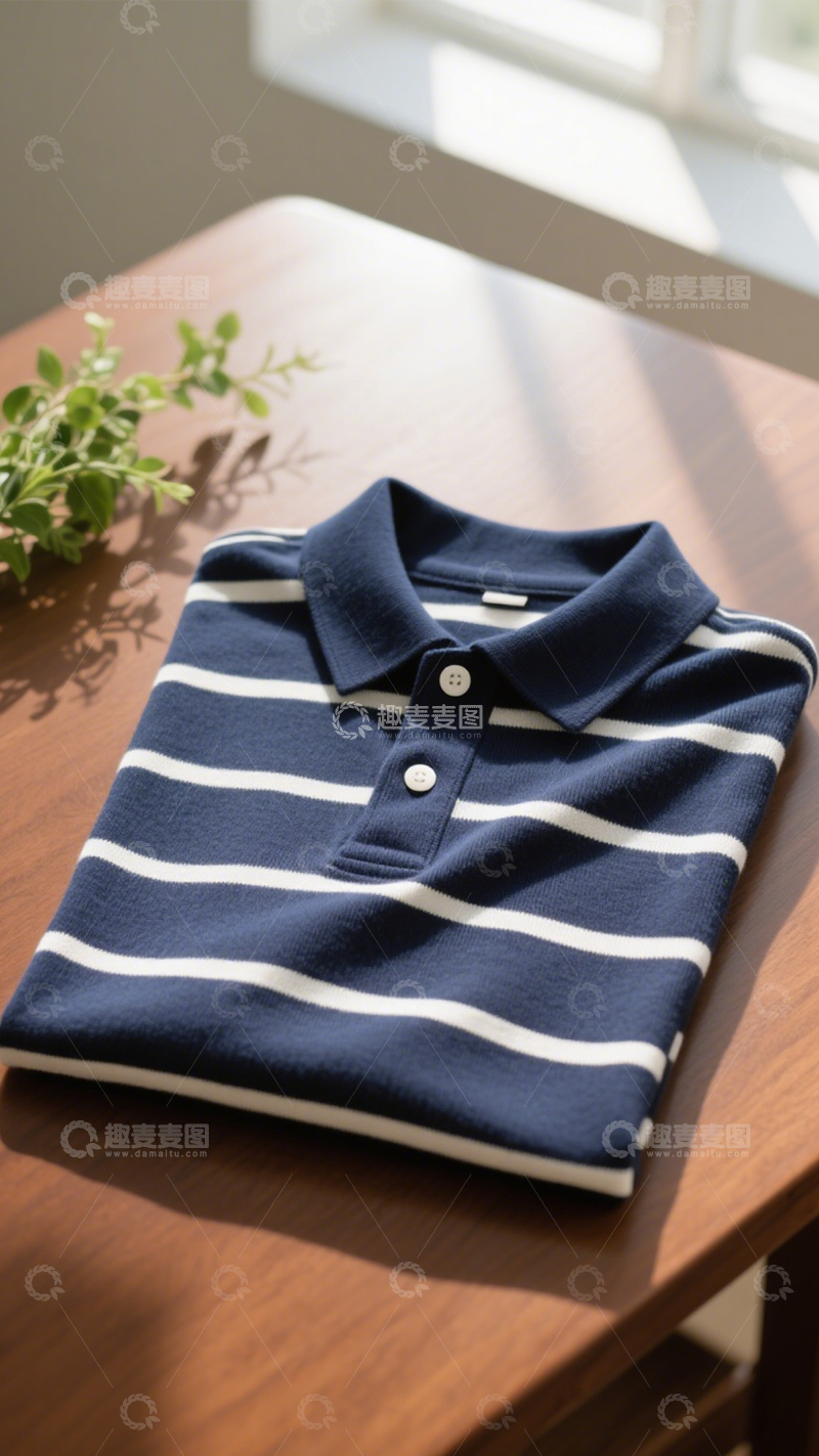 条纹POLO简约风2
