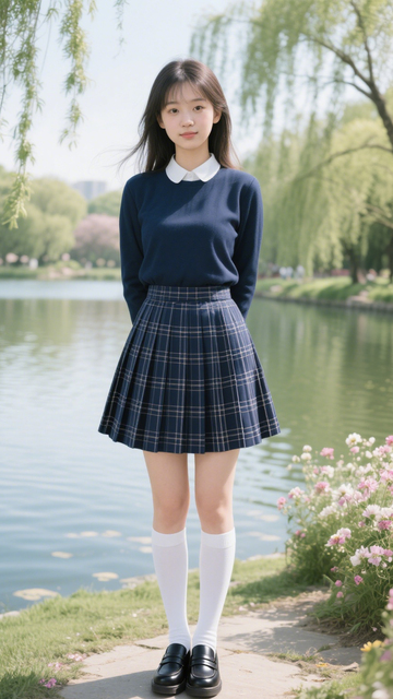 格裙制服青春感3