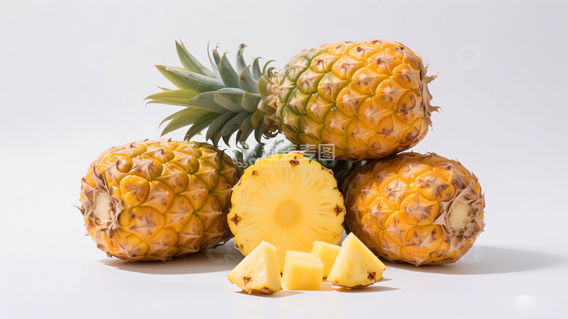 高清大图下载【趣麦麦图】菠萝凤梨水果1