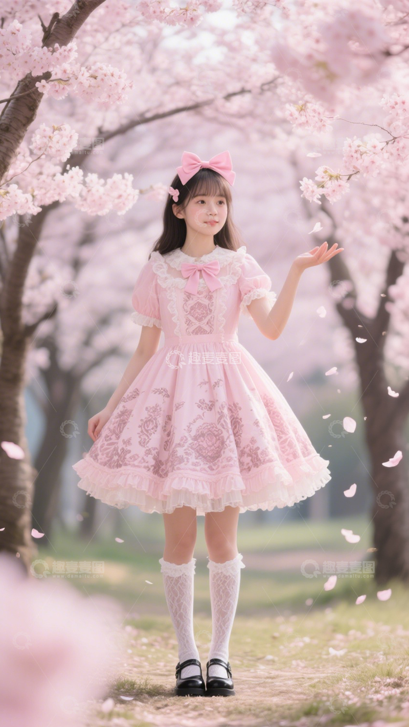 高清大图下载【趣麦麦图】洛丽塔裙甜美搭2