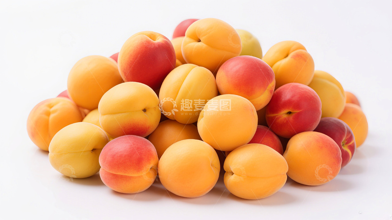 高清大图下载【趣麦麦图】大黄心大红杏