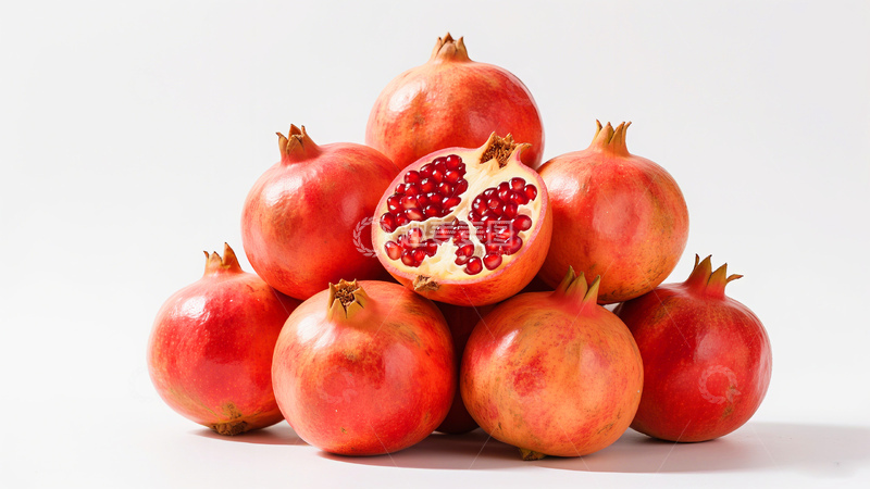 高清大图下载【趣麦麦图】新鲜水果石榴2