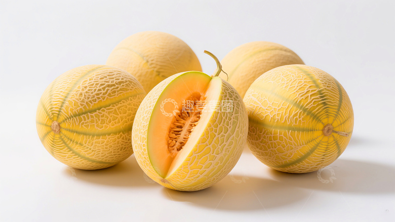 高清大图下载【趣麦麦图】新鲜瓜果哈密瓜