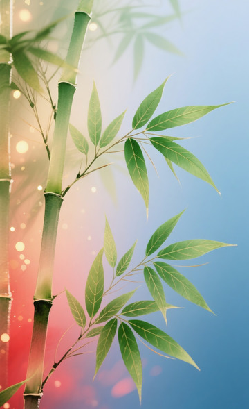 中式竹子背景12
