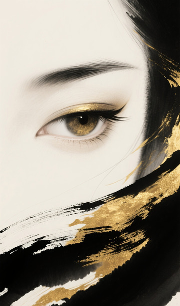 人物特写插画123