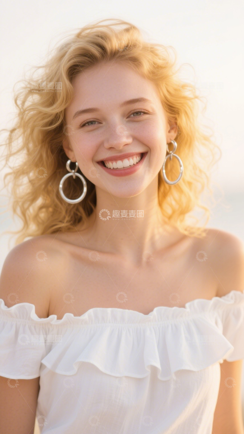 高清大图下载【趣麦麦图】白上衣清新风1