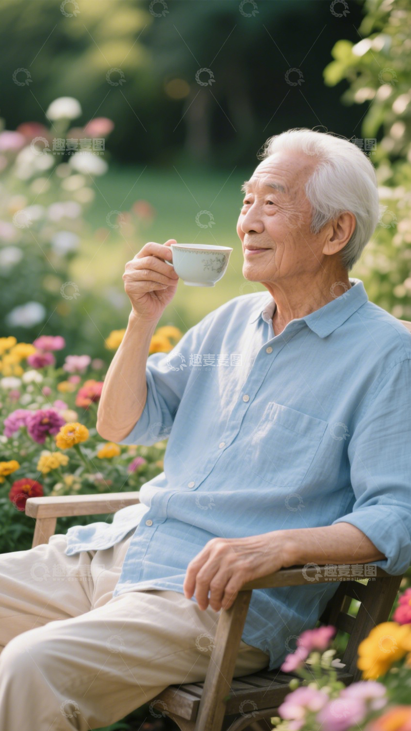 高清大图下载【趣麦麦图】浅蓝衬衫闲适搭3