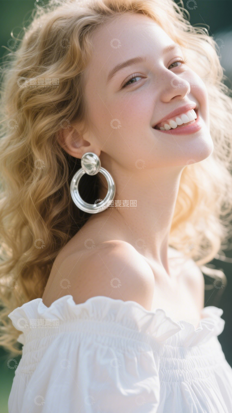 高清大图下载【趣麦麦图】白上衣清新风