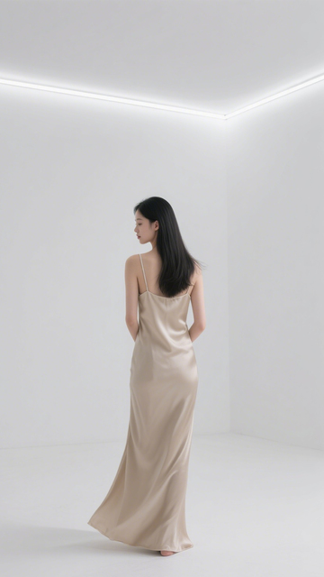 香槟长裙优雅风3