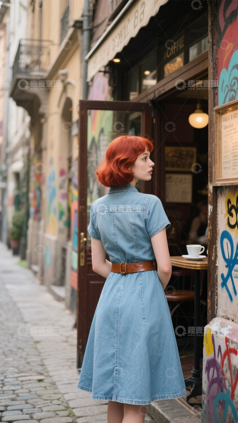 高清大图下载【趣麦麦图】街道复古活力风