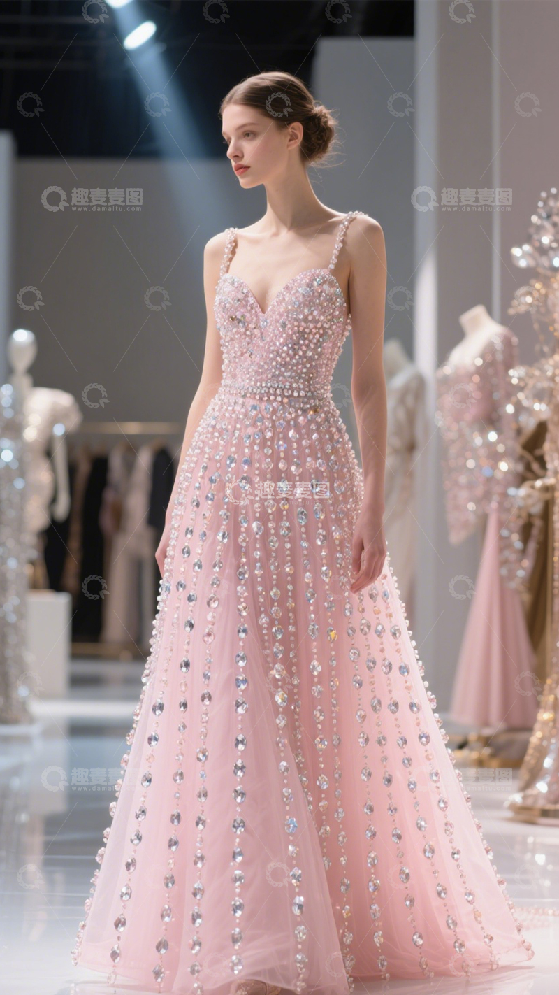 高清大图下载【趣麦麦图】华丽闪耀宴会裙3