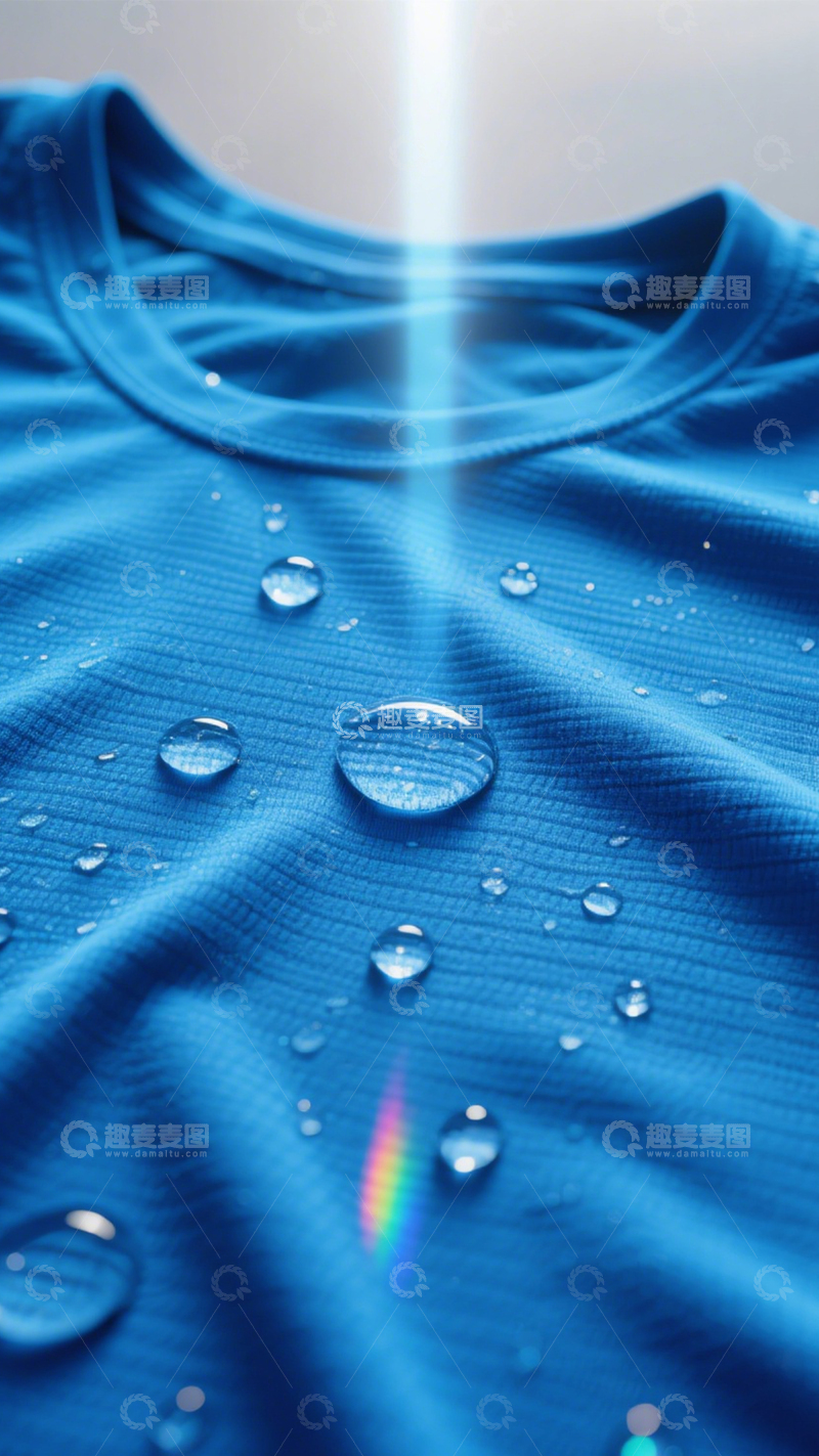 高清大图下载【趣麦麦图】运动透气速干衣