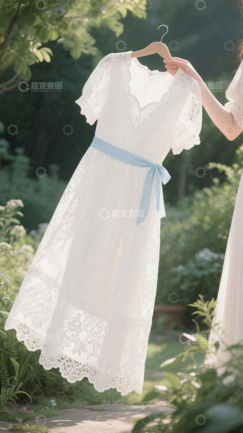 高清大图下载【趣麦麦图】优雅浪漫仙女裙3