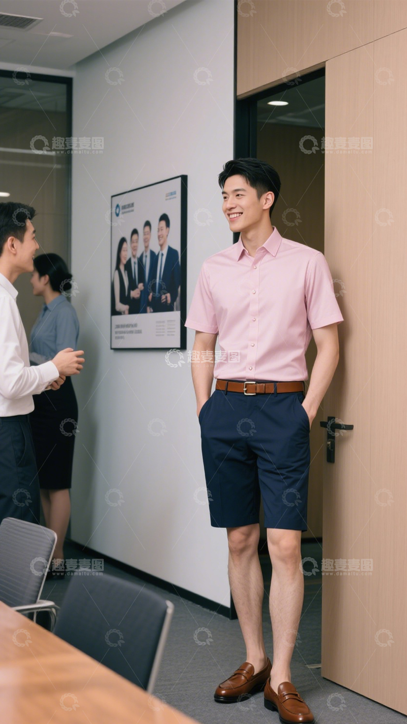 高清大图下载【趣麦麦图】职场清爽简约装3