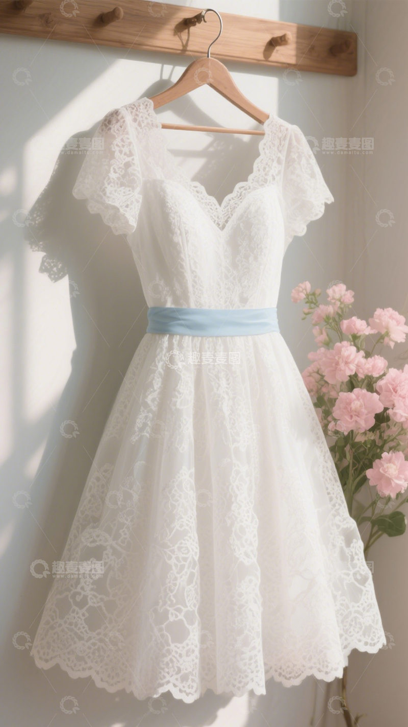 高清大图下载【趣麦麦图】优雅浪漫仙女裙