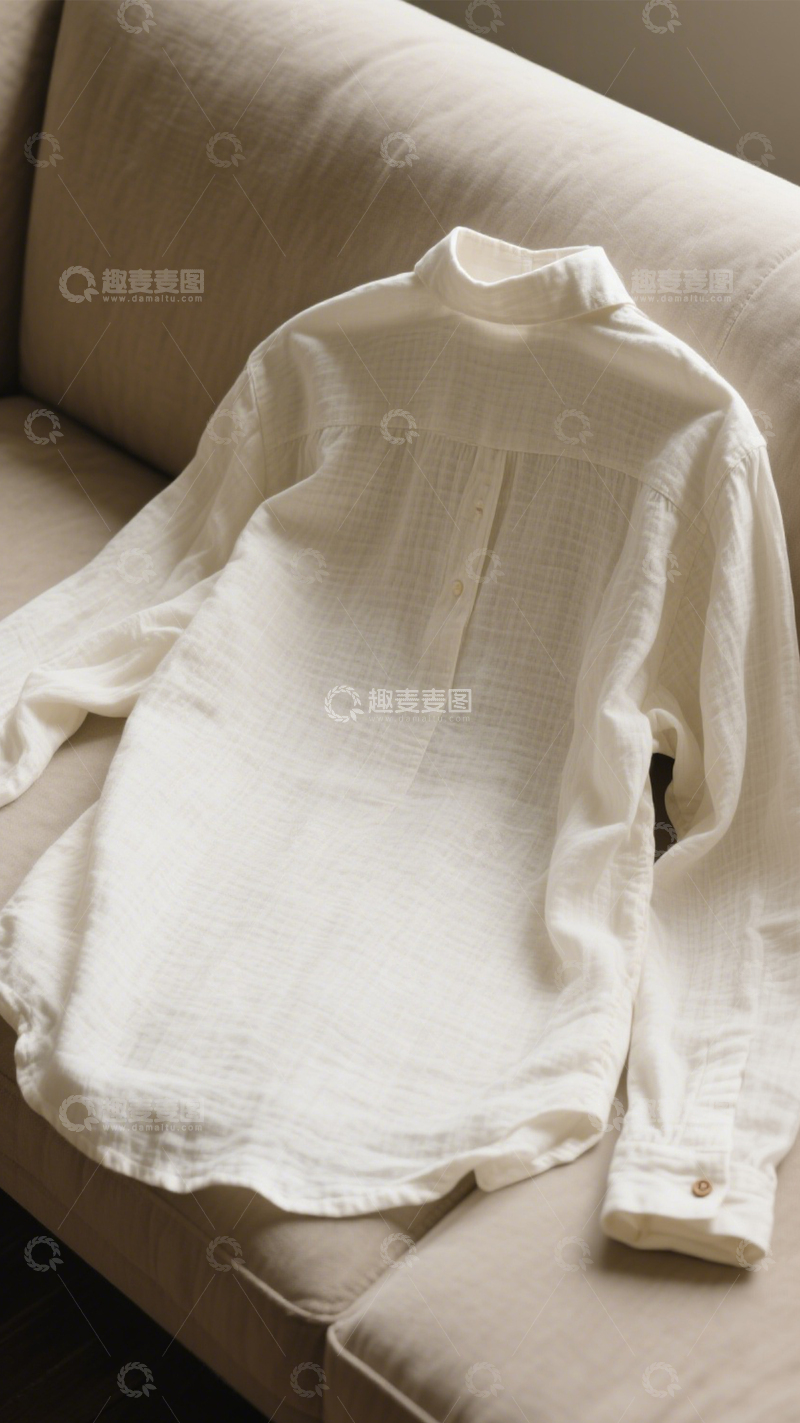 高清大图下载【趣麦麦图】日常舒适棉质衬衫3