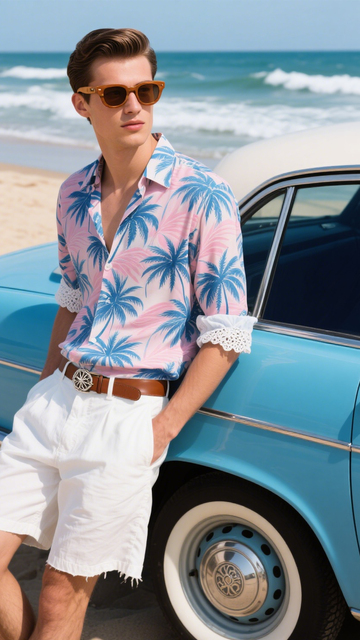 度假复古时尚装1