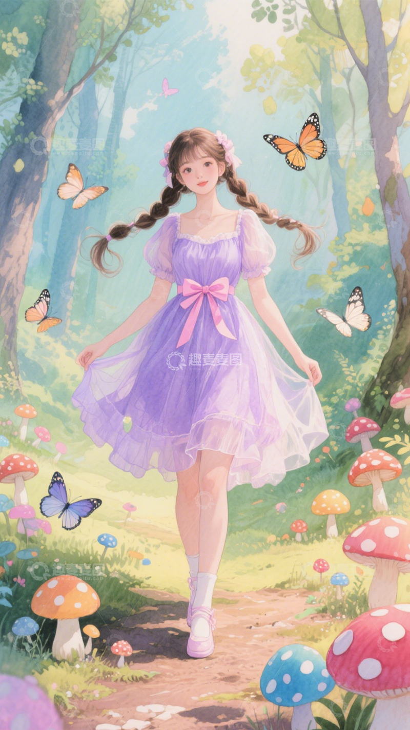 高清大图下载【趣麦麦图】都市浪漫温柔装