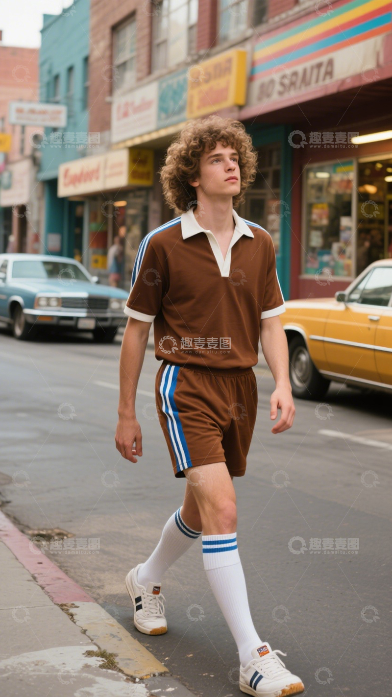 高清大图下载【趣麦麦图】街头复古运动装3