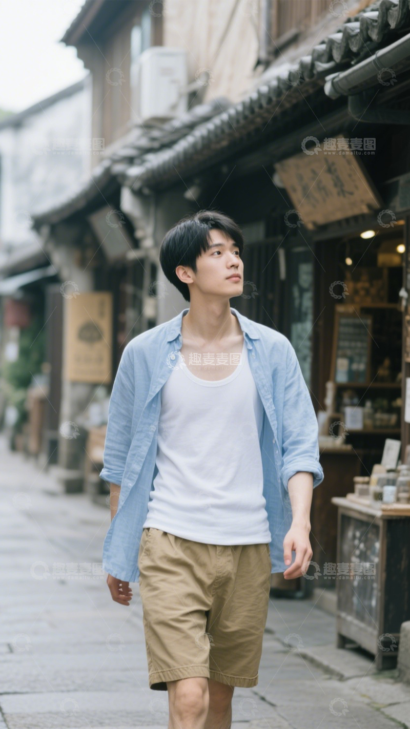 高清大图下载【趣麦麦图】文艺日常漫步装3