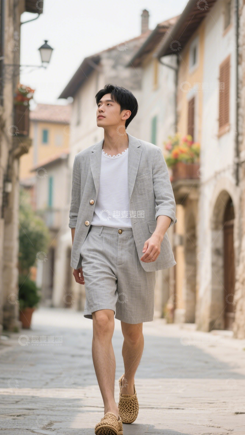 高清大图下载【趣麦麦图】户外简约时尚装2
