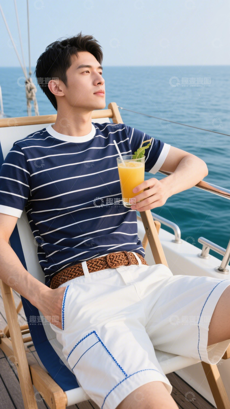 高清大图下载【趣麦麦图】游艇简约时尚装3