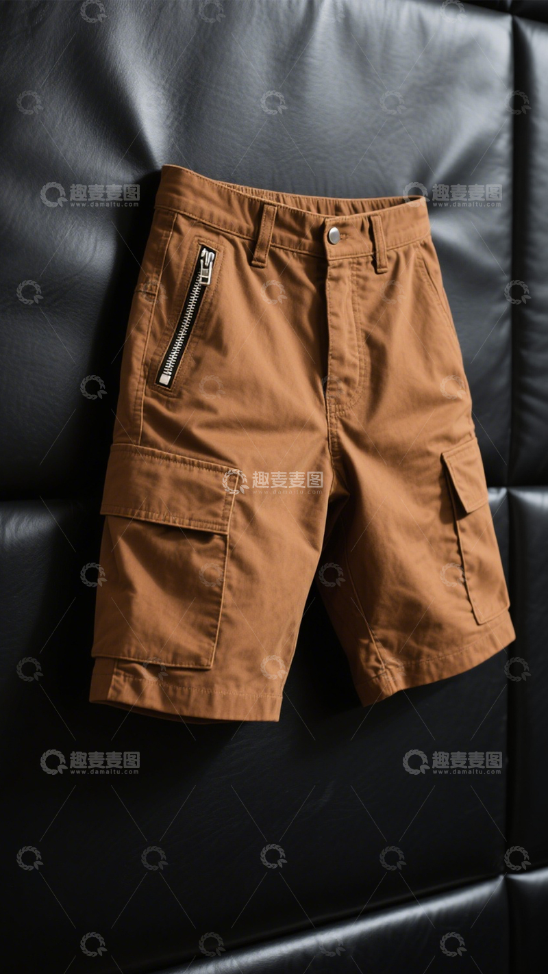 高清大图下载【趣麦麦图】硬朗户外工装短裤7