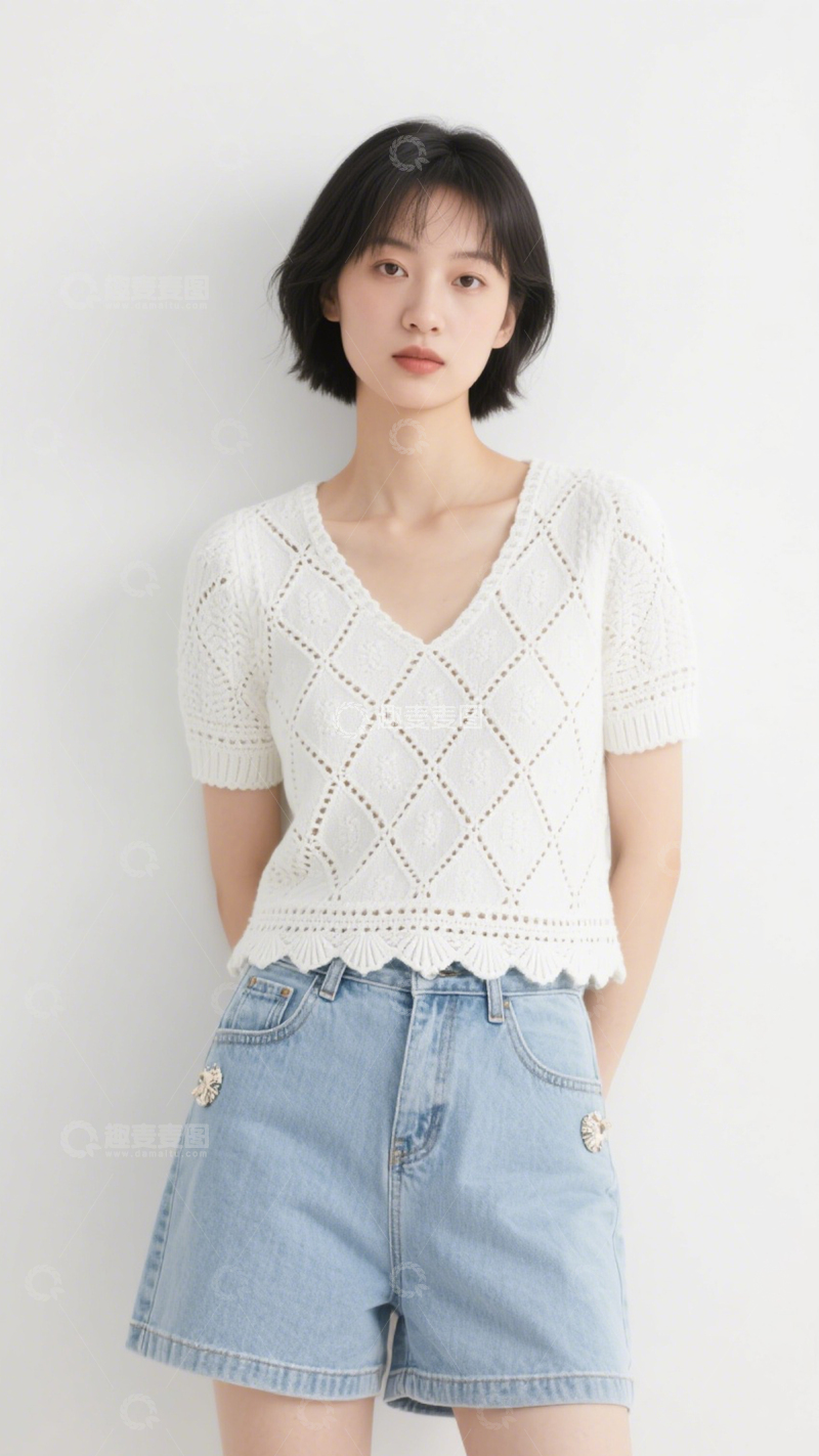 高清大图下载【趣麦麦图】海边清新文艺穿搭2