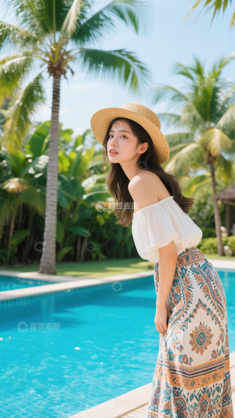 高清大图下载【趣麦麦图】浪漫海岛度假套装