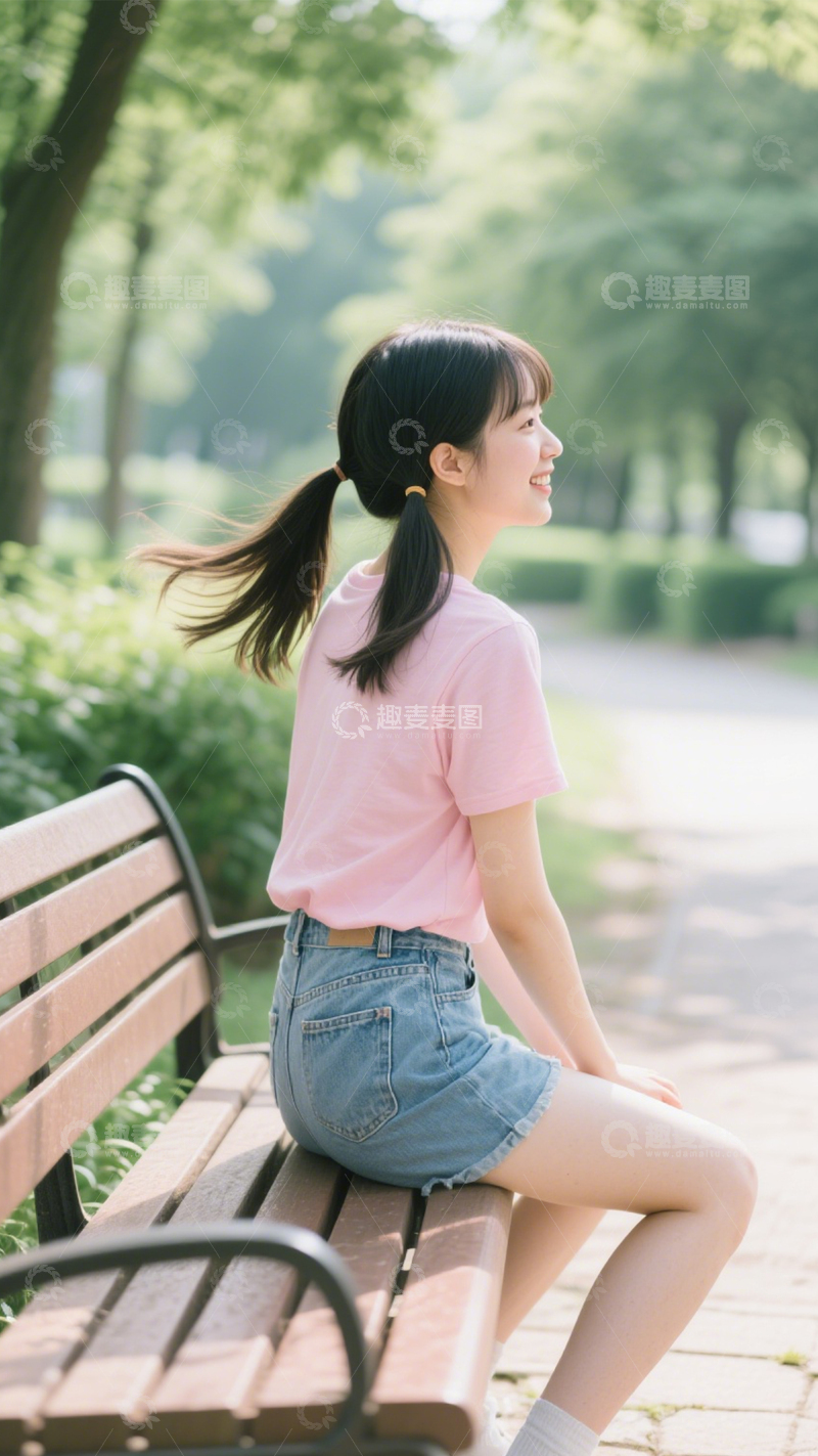 高清大图下载【趣麦麦图】清新活力减龄穿搭4