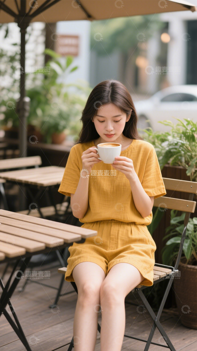 高清大图下载【趣麦麦图】舒适日常休闲套装2