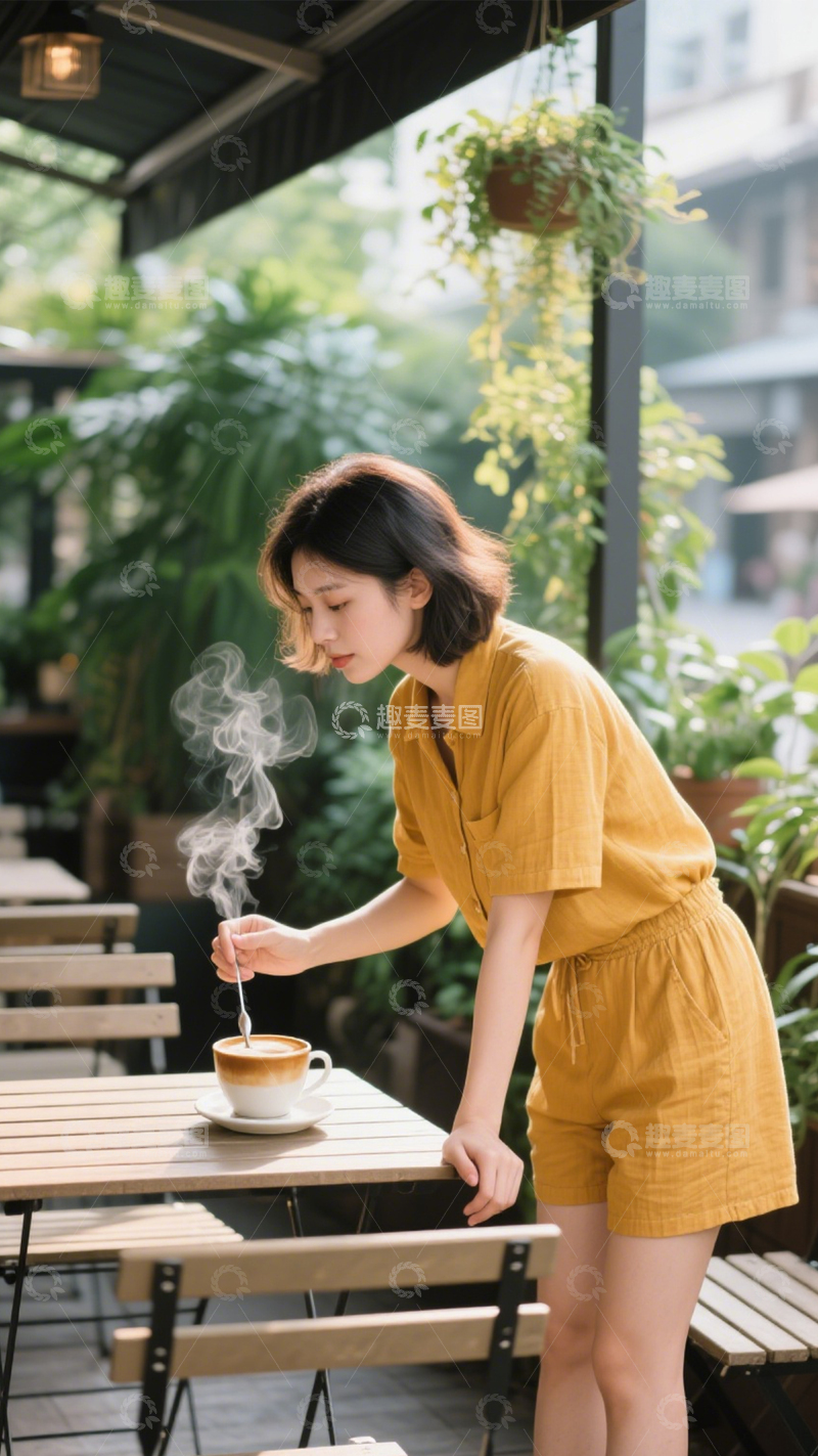 高清大图下载【趣麦麦图】舒适日常休闲套装1