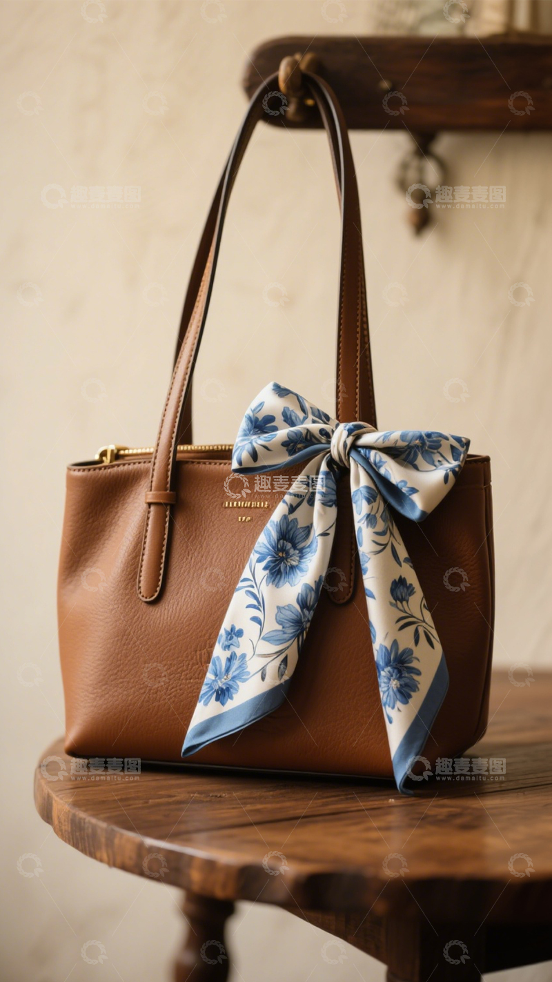 高清大图下载【趣麦麦图】优雅职场百搭丝巾2