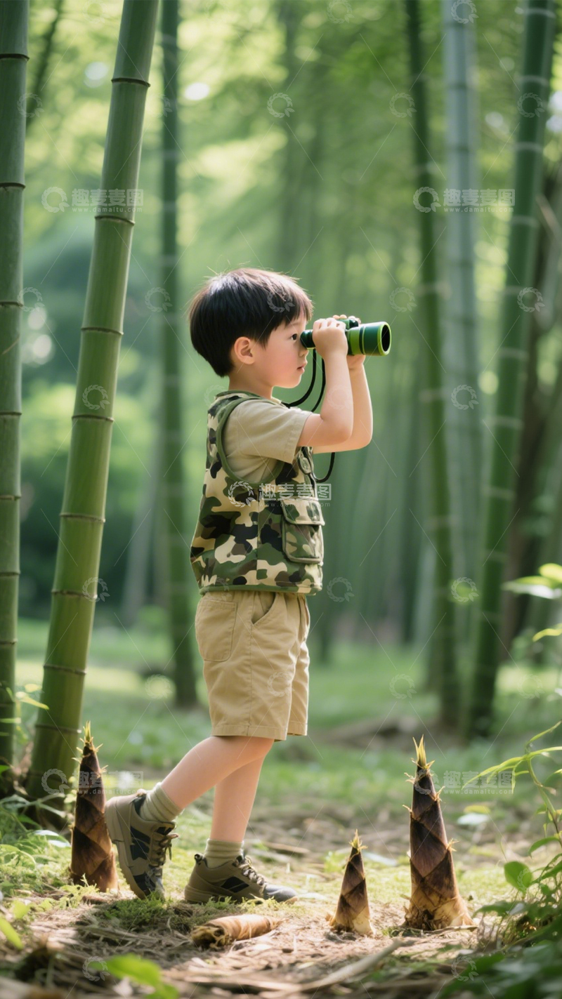 高清大图下载【趣麦麦图】童趣自然户外探索装1